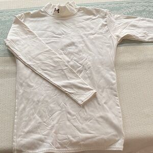 Under Armour Men's Cream Long Sleeve Tee